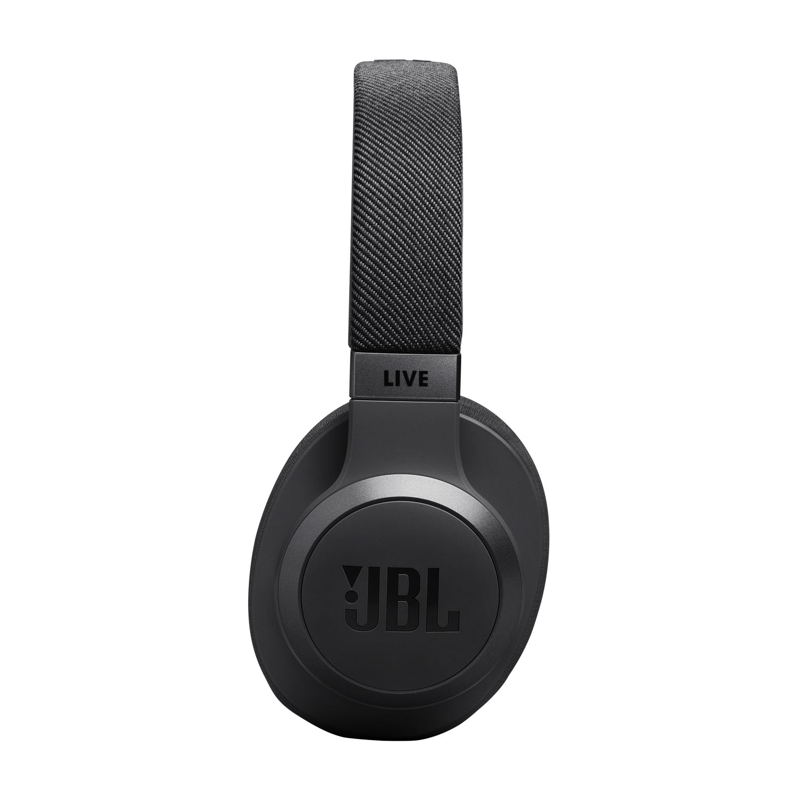 JBL Live 770NC - Black - Wireless Over-Ear Headphones with True Adaptive Noise Cancelling - Left